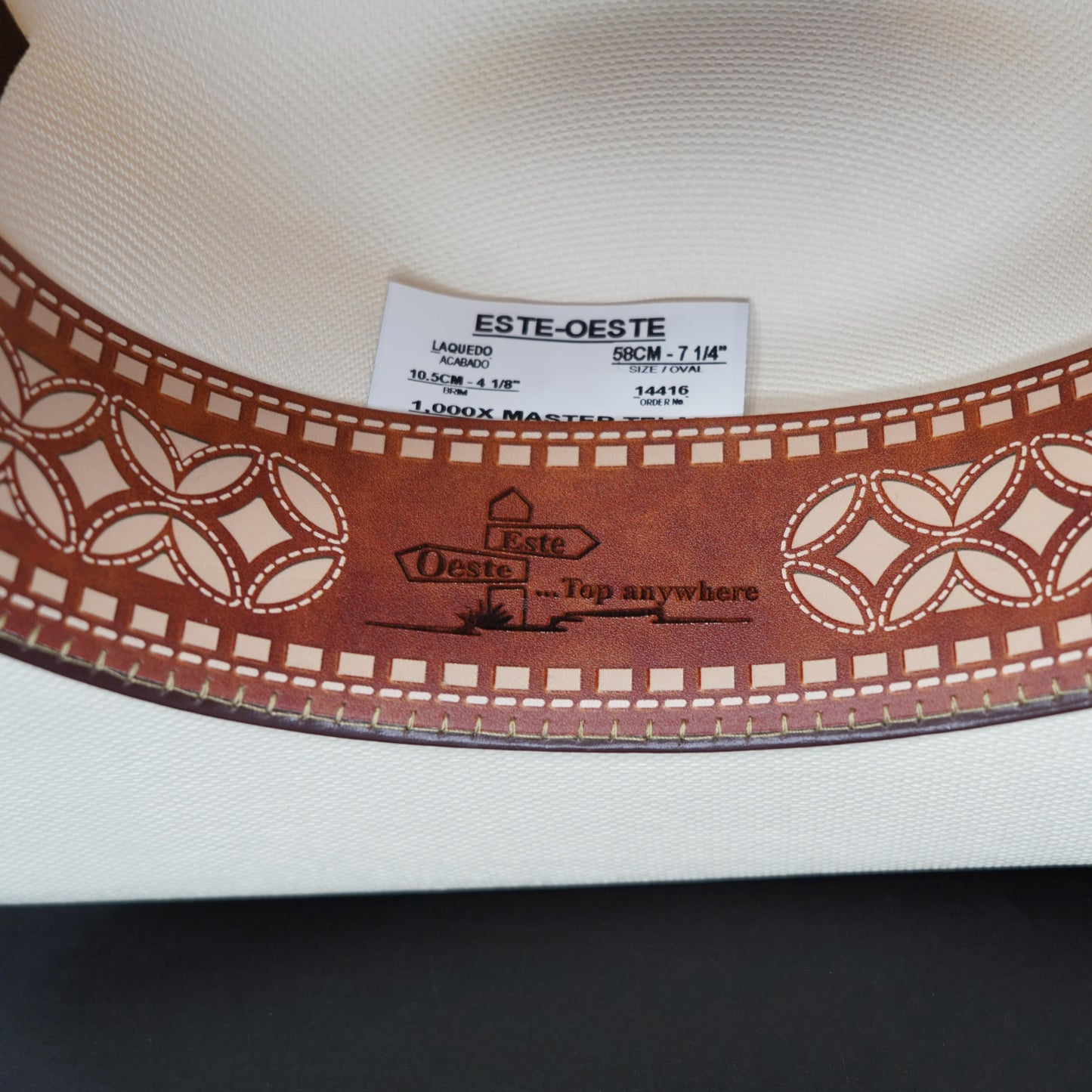 Tombstone Este Oeste 1000x Master Telar Sombrero