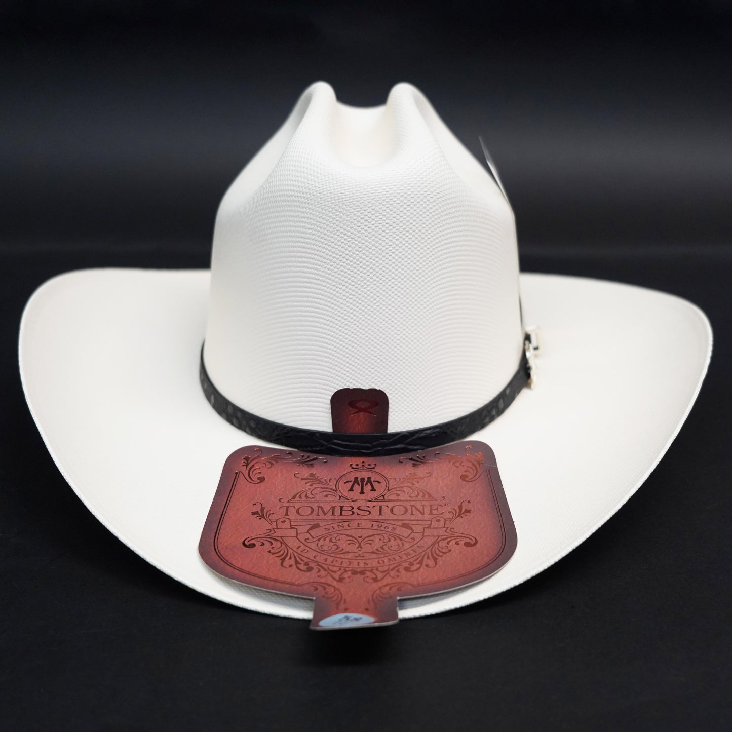 Tombstone Johnson 1000X Master Telar Brim 4" Cowboy Hat Sombrero Tall Crown 4 3/4"