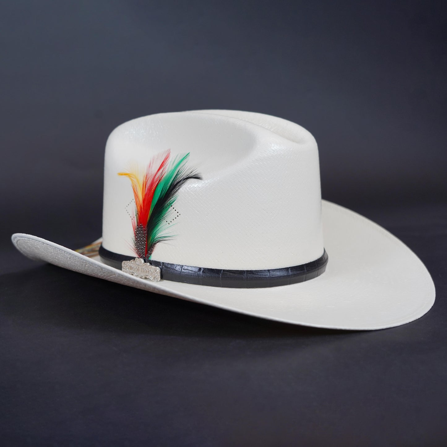 Nicol Palma Chapparal 100X 3.5" Brim Sombrero Short Crown 4.5" Sombrero Estilo Sinaloa