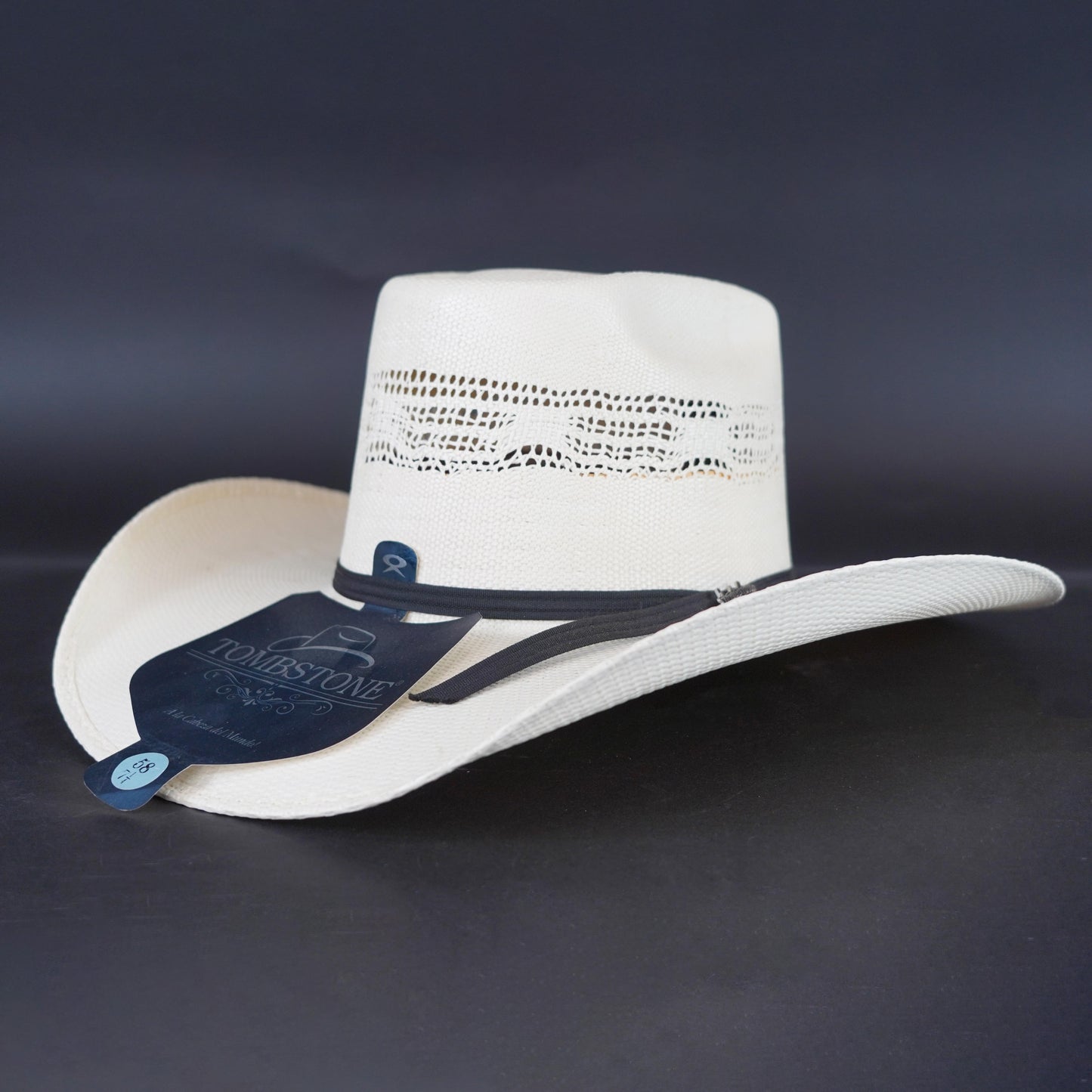 Tombstone Bangora Long Horn 15x Style Straw Sombrero