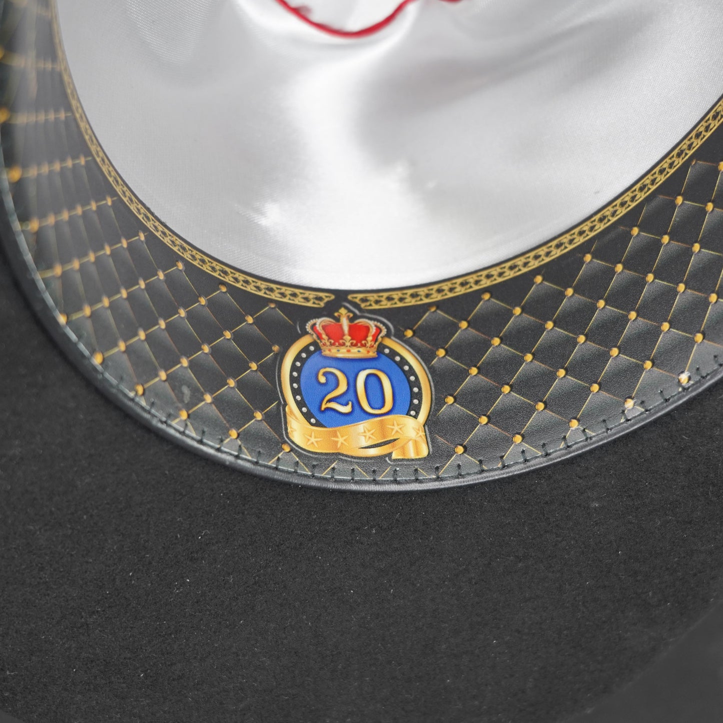 Tombstone El Viejon 20x Black Felt Cowboy Hat 3 1/4" Brim Tall Crown 5 1/4" Texana