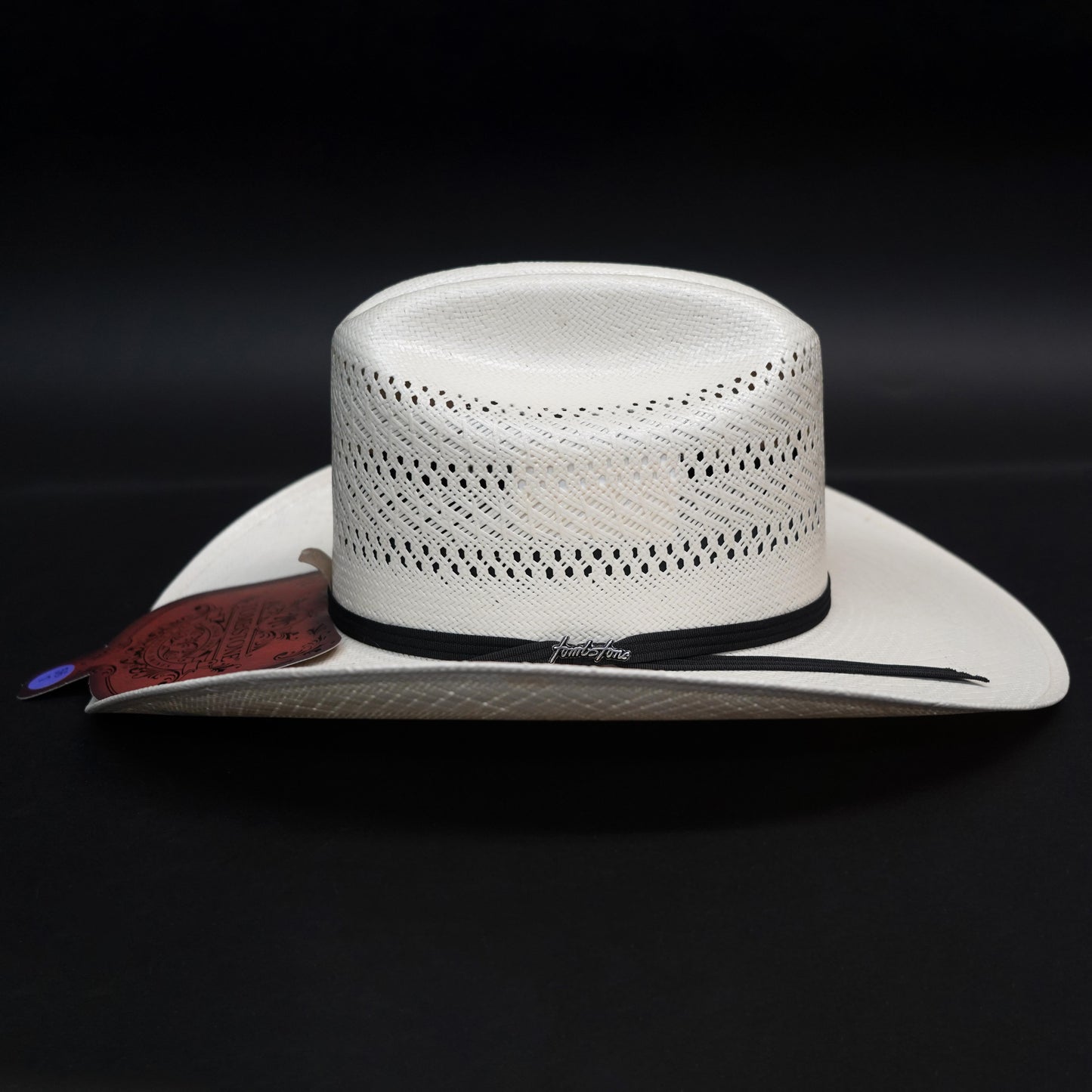 Tombstone Johnson 30X Handwoven Straw Sombrero Brim 4"