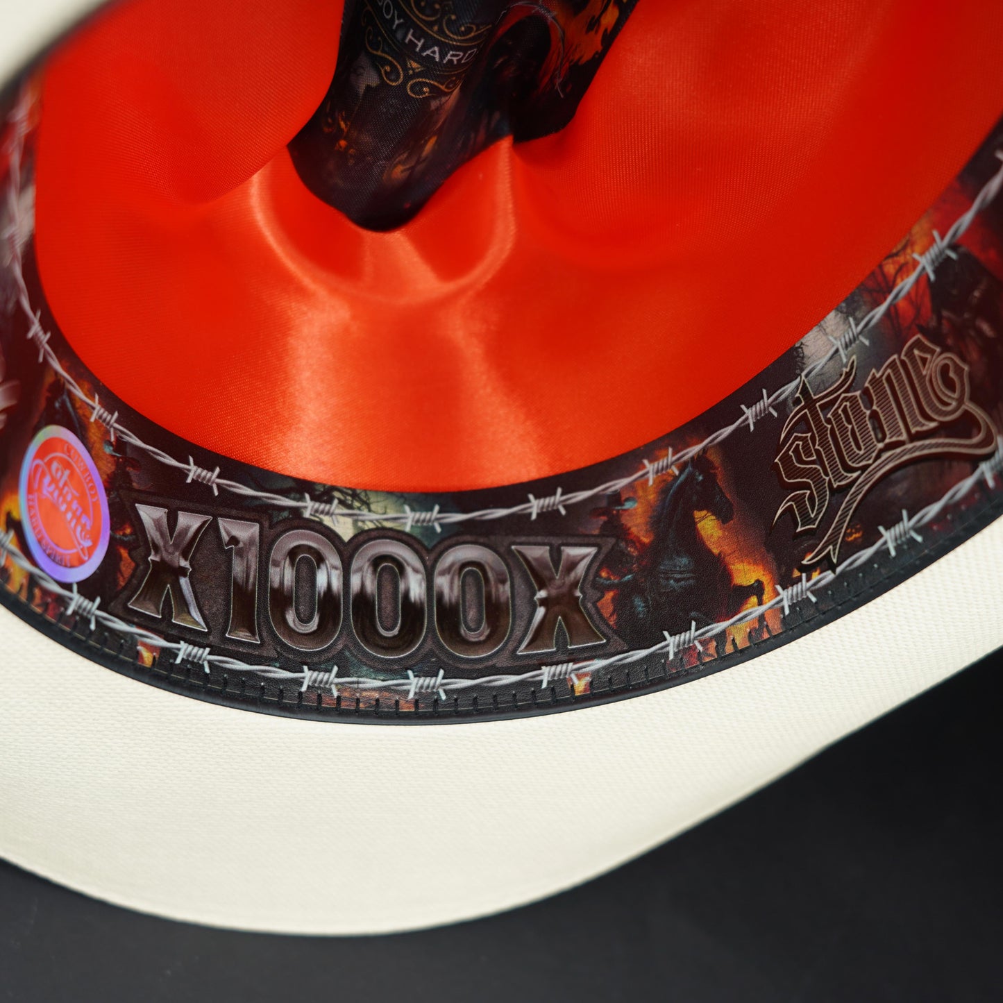 Stone Chapparal 1000X Telar Brim 3 1/2" Sombrero Short Crown 4 1/2"