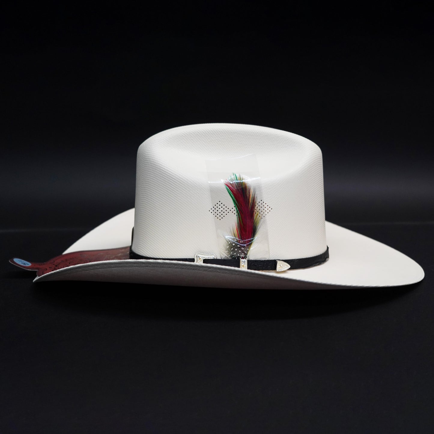 Tombstone Johnson 1000X Master Telar Brim 4" Cowboy Hat Sombrero Tall Crown 4 3/4"