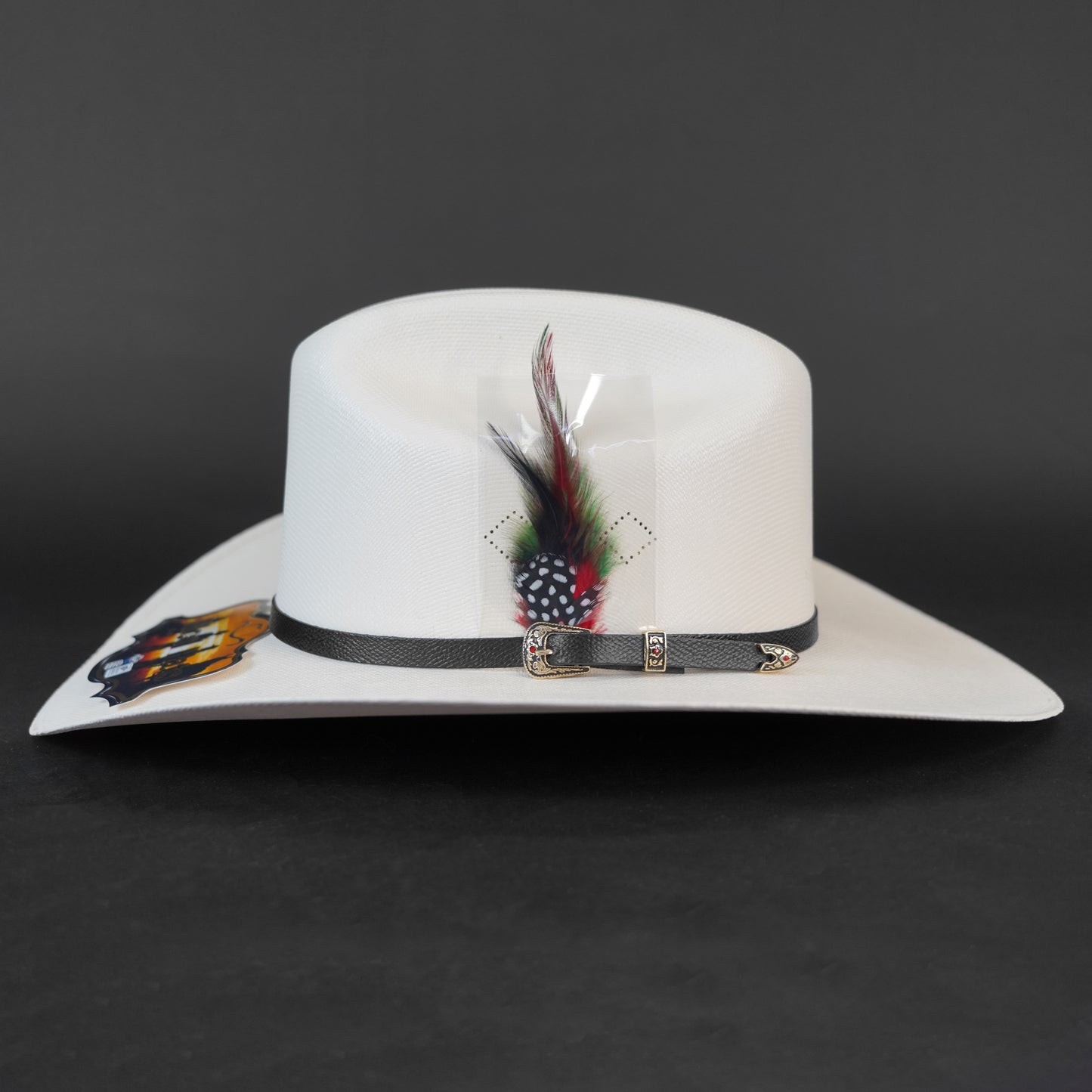Nicol Telar Chapparal 3.5" Brim Sombrero Short Crown 4.5" Estilo Sinaloa
