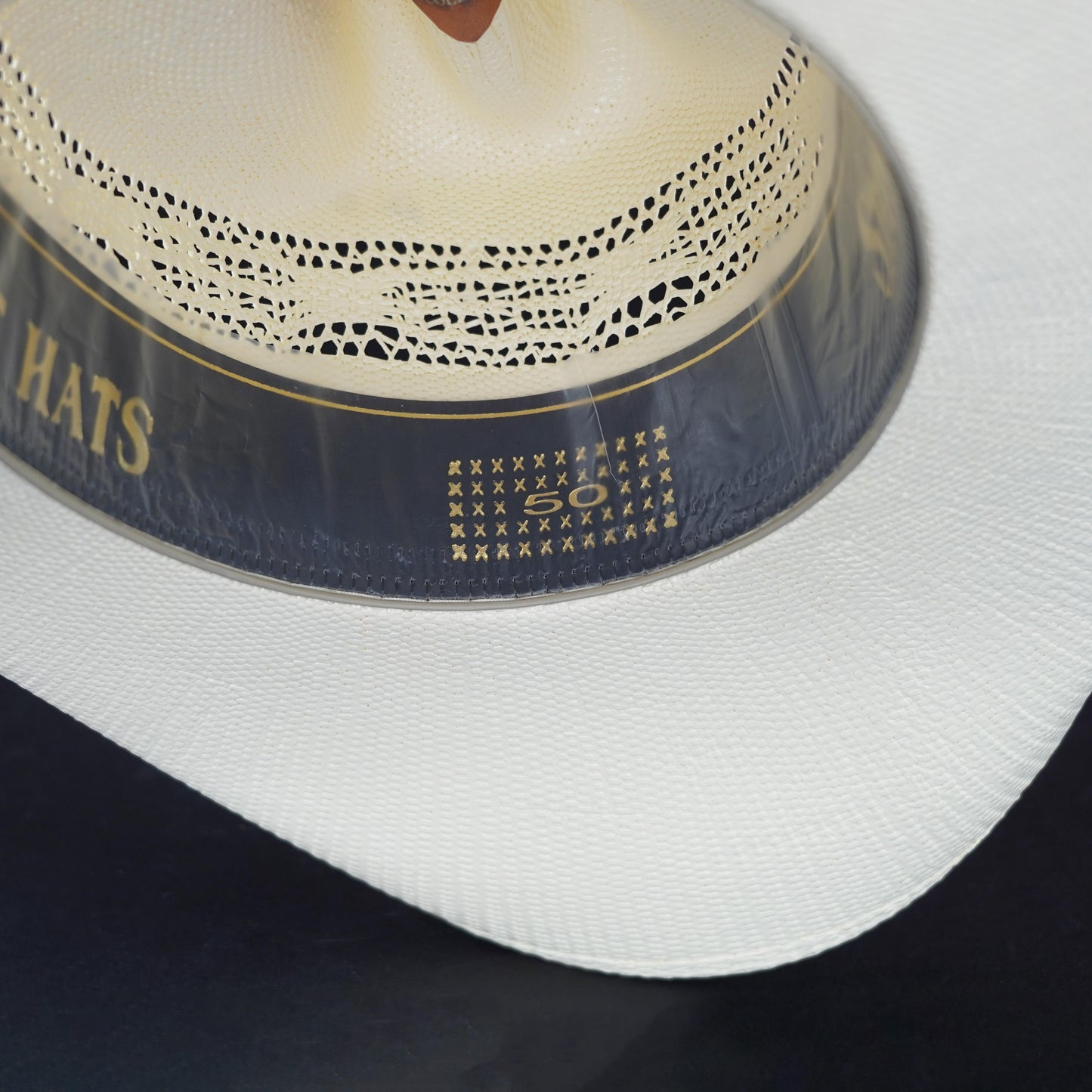 Stone Bangora Joan Style 50x Straw Sombrero