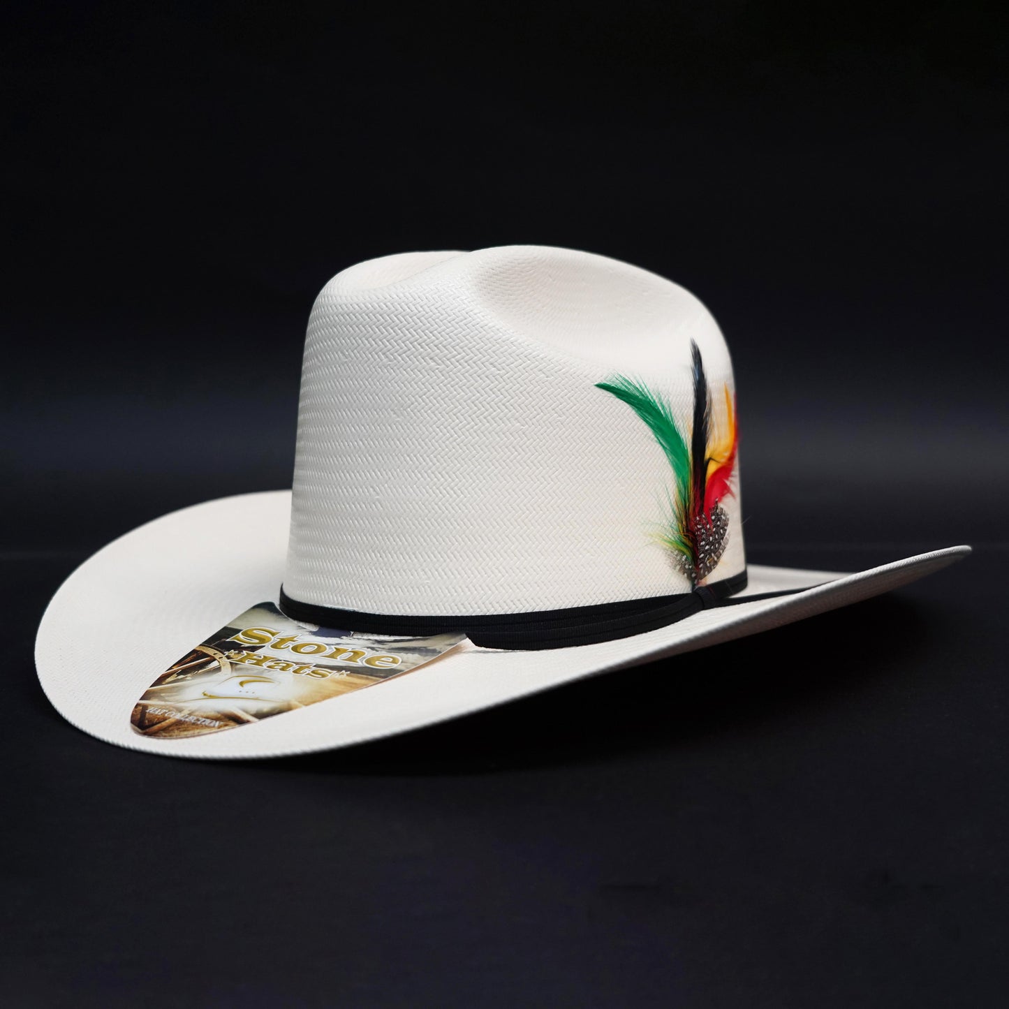 Stone Johnson Palma 300x Copa Alta Falda 3.5" Sombrero