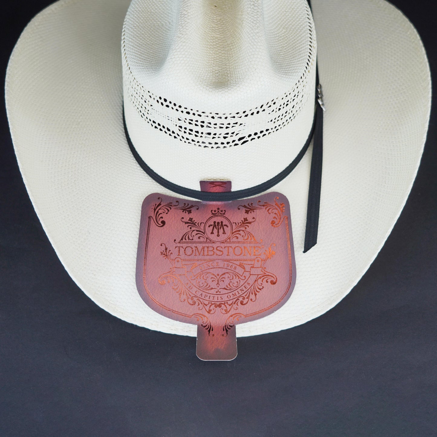 Tombstone Bangora Roper 10x Style Straw Sombrero