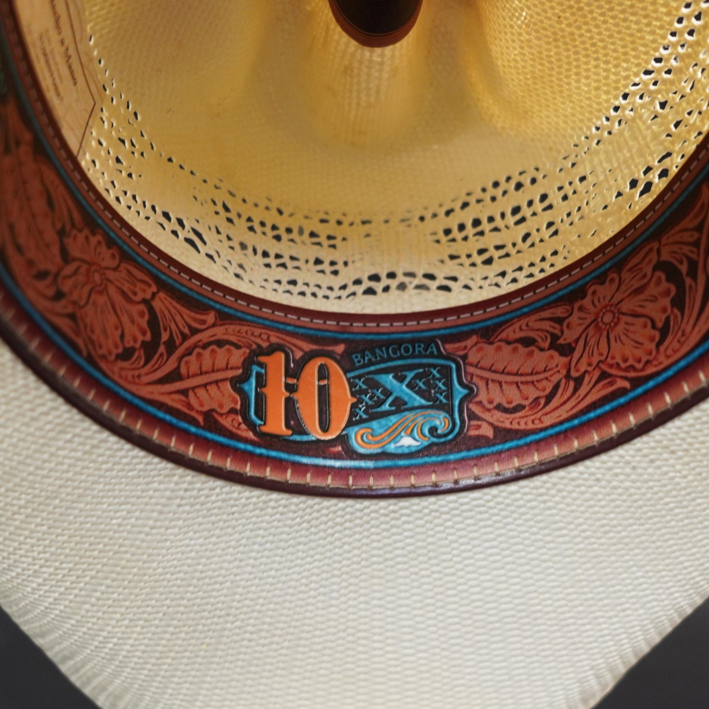 Tombstone Bangora Maverick Style 10x Straw Sombrero