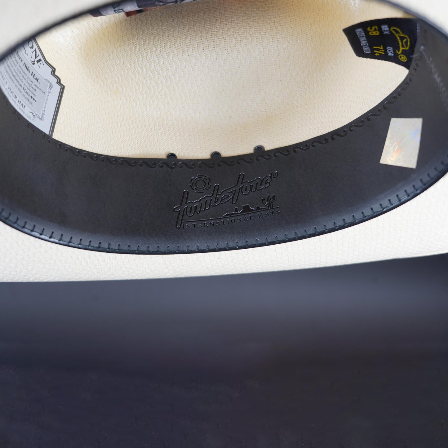 Tombstone Chaparral 1000X 3 5" Telar Sombrero Short Crown 4.5" Liston