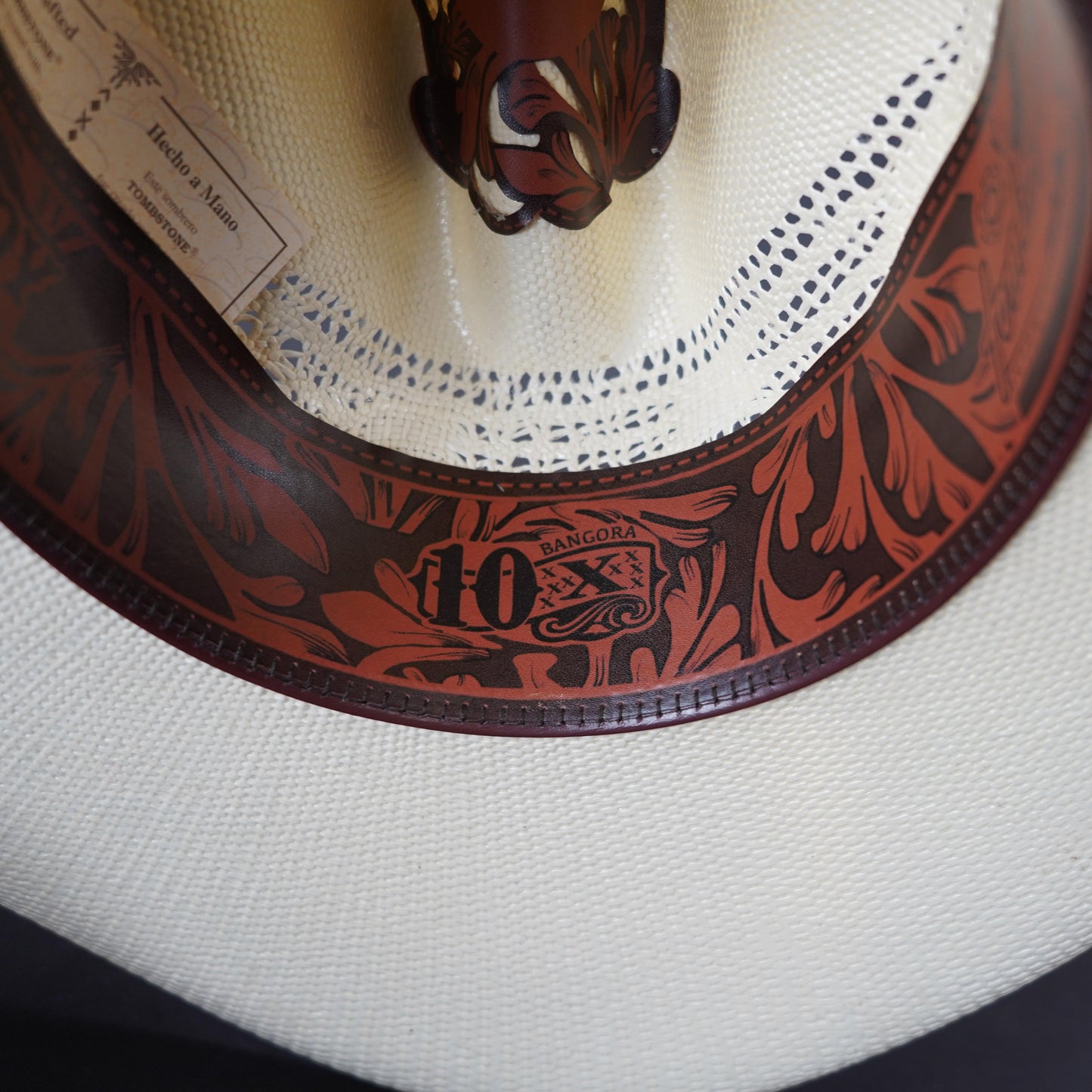 Tombstone Bangora Cassidy 10x Sombrero Broken Bow Style Estilo Robavacas