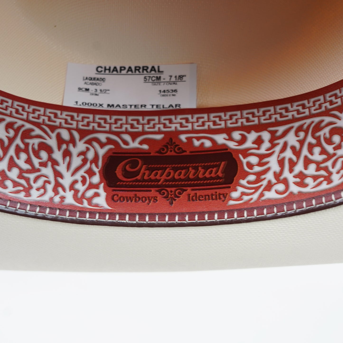 Tombstone Chapparal 1000X Telar Brim 3.5" Sombrero Short Crown 4 1/2"
