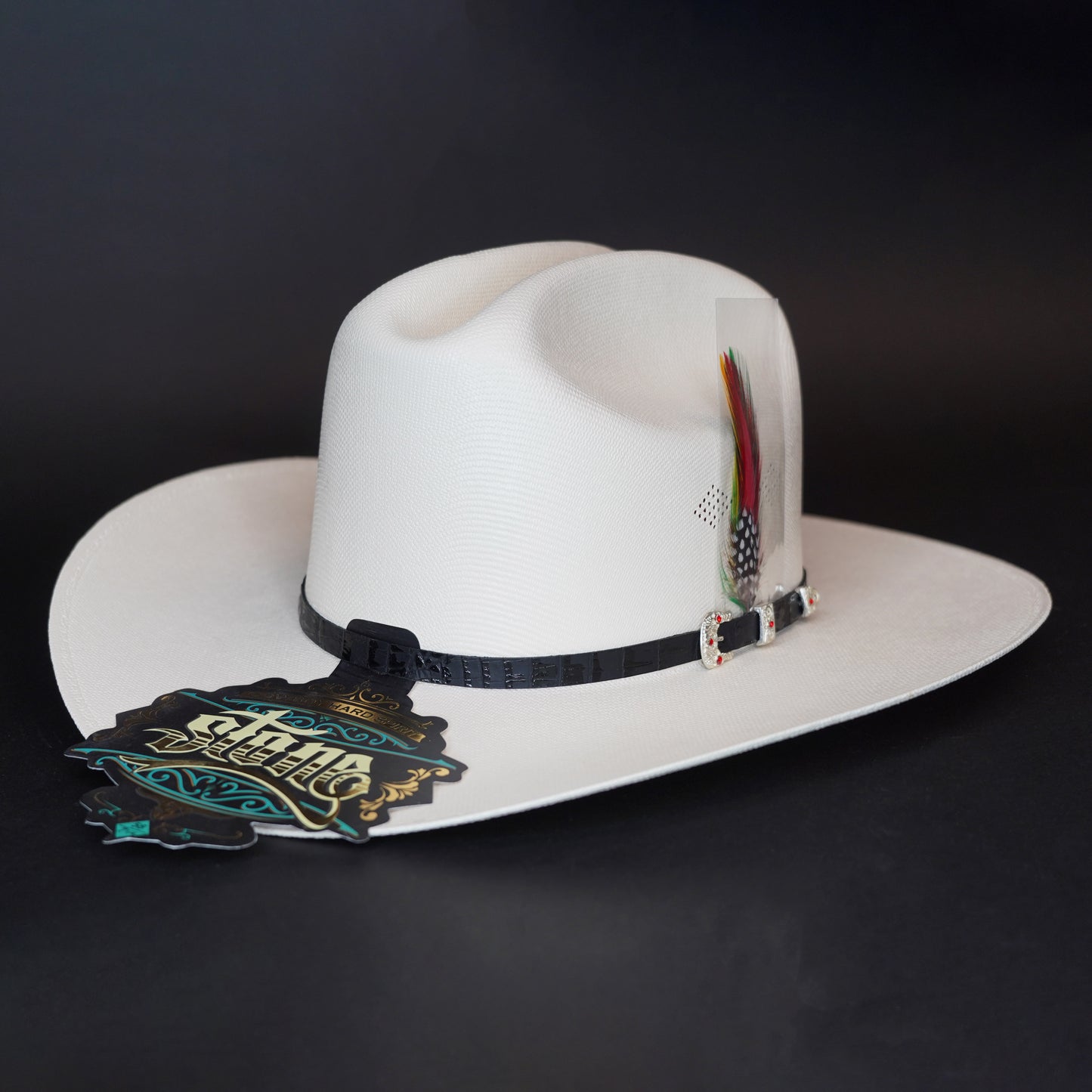 Stone Chapparal 1000X Telar Brim 3 1/2" Sombrero Short Crown 4 1/2"