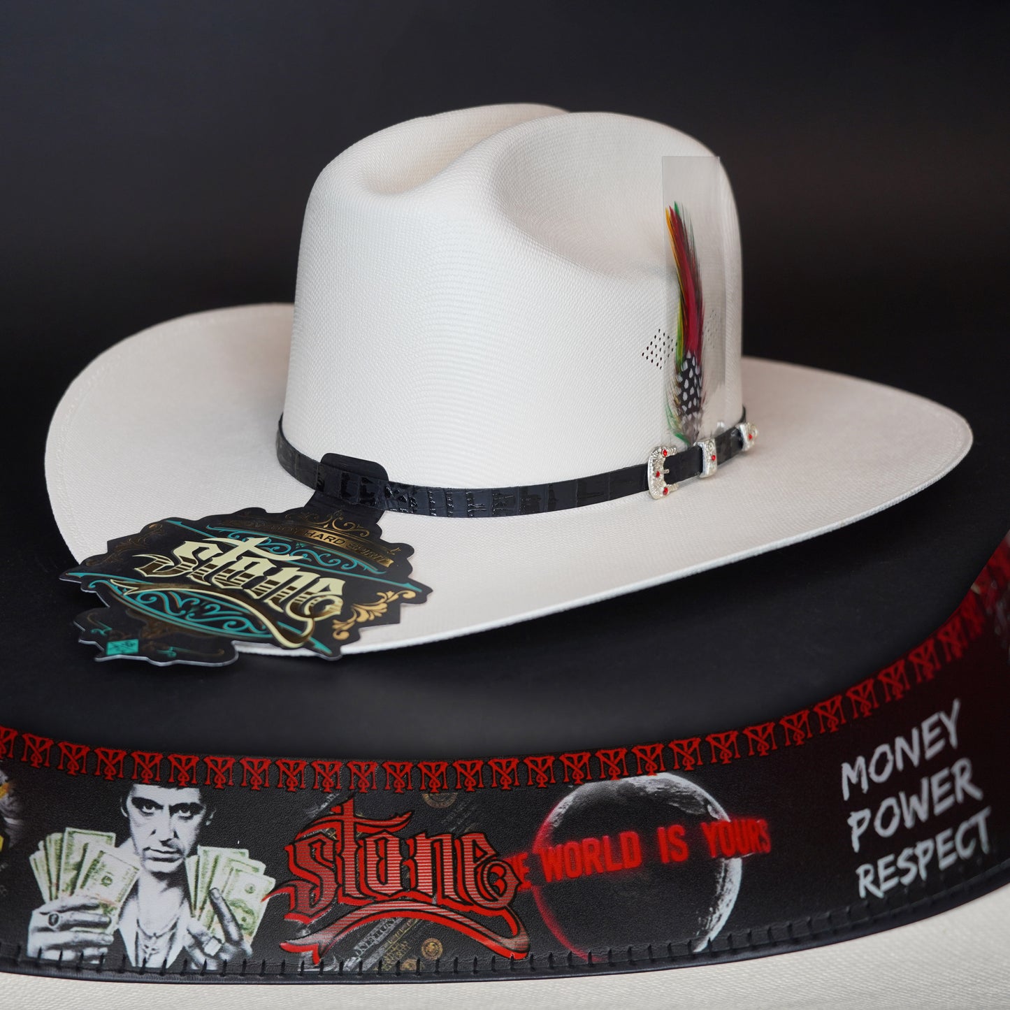 Stone Chapparal 1000X Telar Brim 3 1/2" Sombrero Short Crown 4 1/2"