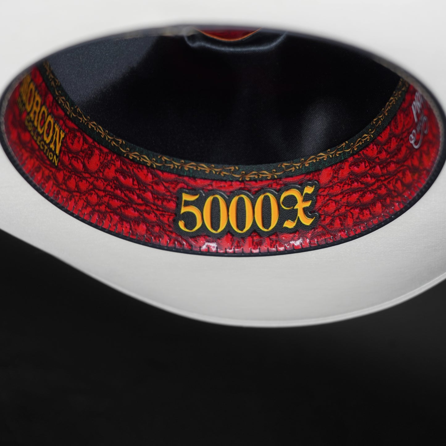 Morcon 5000X Chaparral Style Telar Brim 3.5" Cowboy Hat Sombrero Short Crown 4 1/2" Estilo Panter