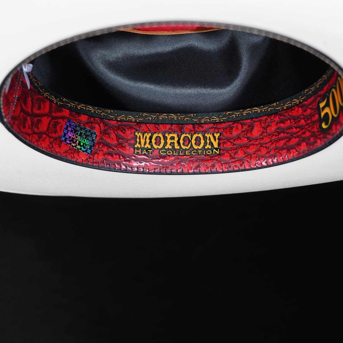 Morcon 5000X Chaparral Style Telar Brim 3.5" Cowboy Hat Sombrero Short Crown 4 1/2" Estilo Panter