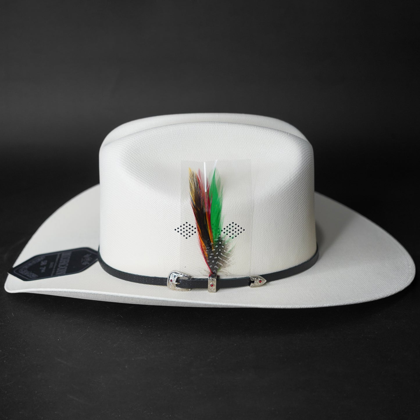 Morcon Chaparral 1000X Falda 3.5" Telar Brim Cowboy Hat Sombrero Short Crown 4.5" Edicion Exclusiva Sombrero Superlight Estilo Panter