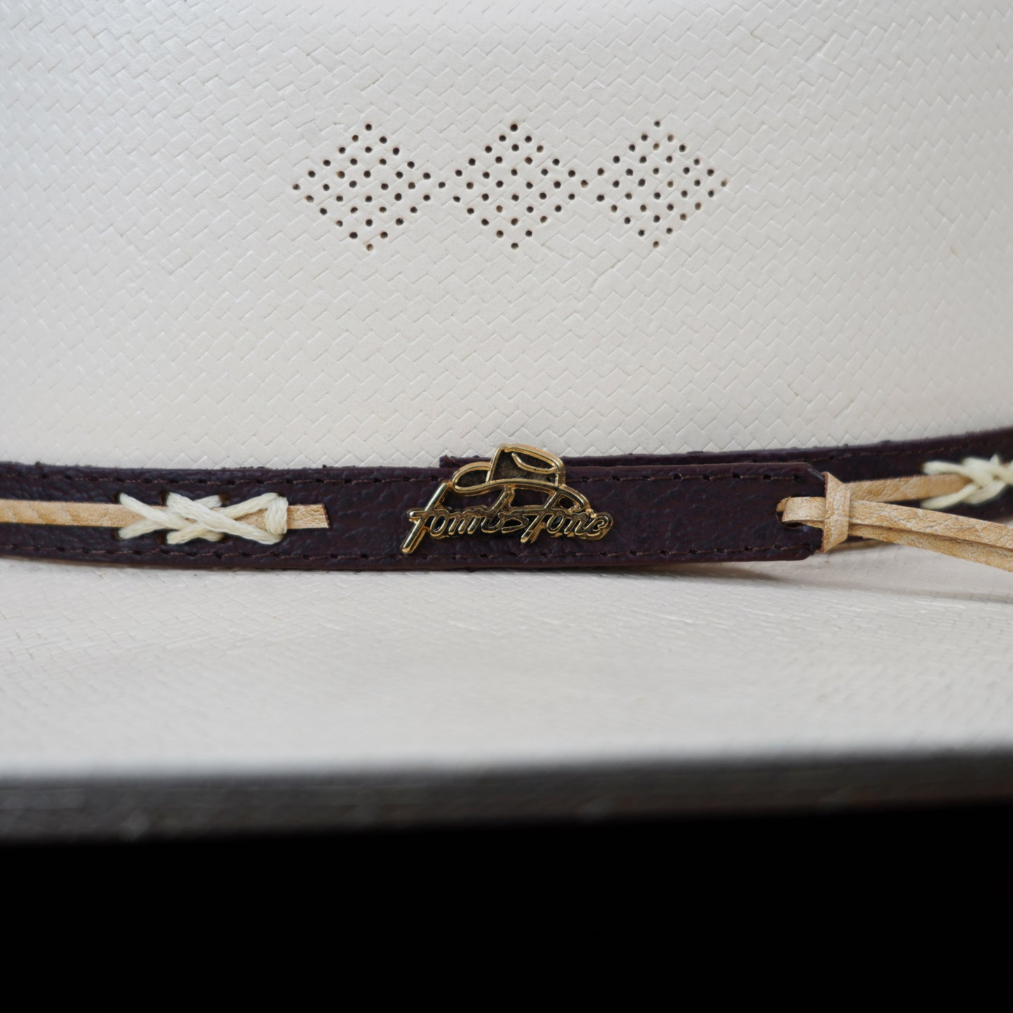 Tombstone Estilo Zacatecas 15x Falda 4" Palma Sombrero Short Crown 4 1/2"