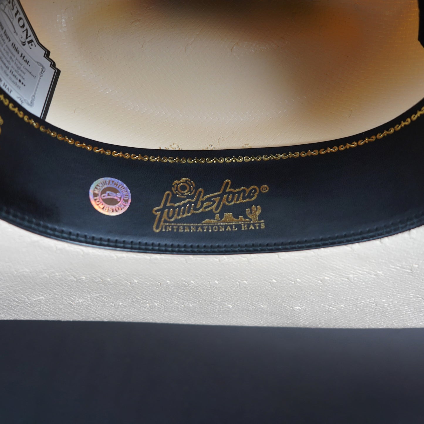 Tombstone Estilo Zacatecas 15x Falda 4" Palma Sombrero Short Crown 4 1/2"