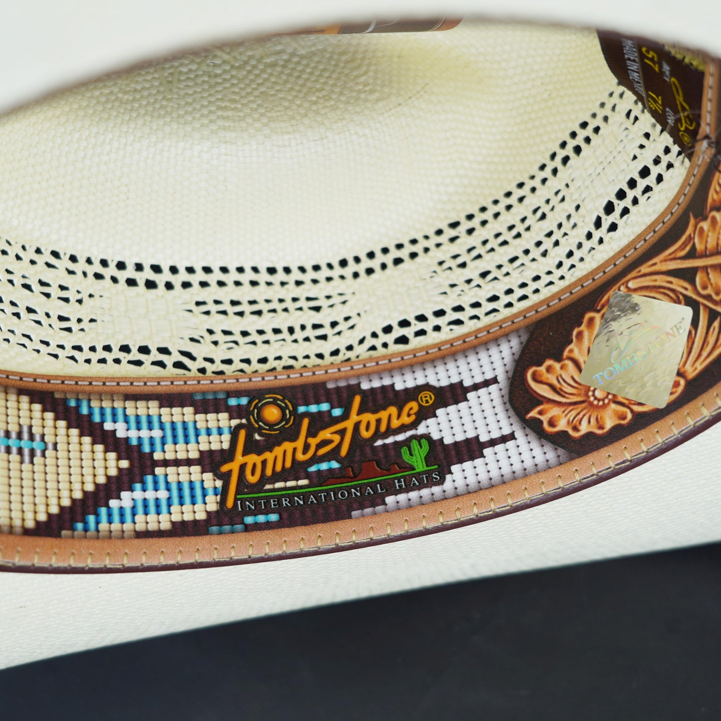 Tombstone Bangora Roper Flor 10x Style Straw Sombrero