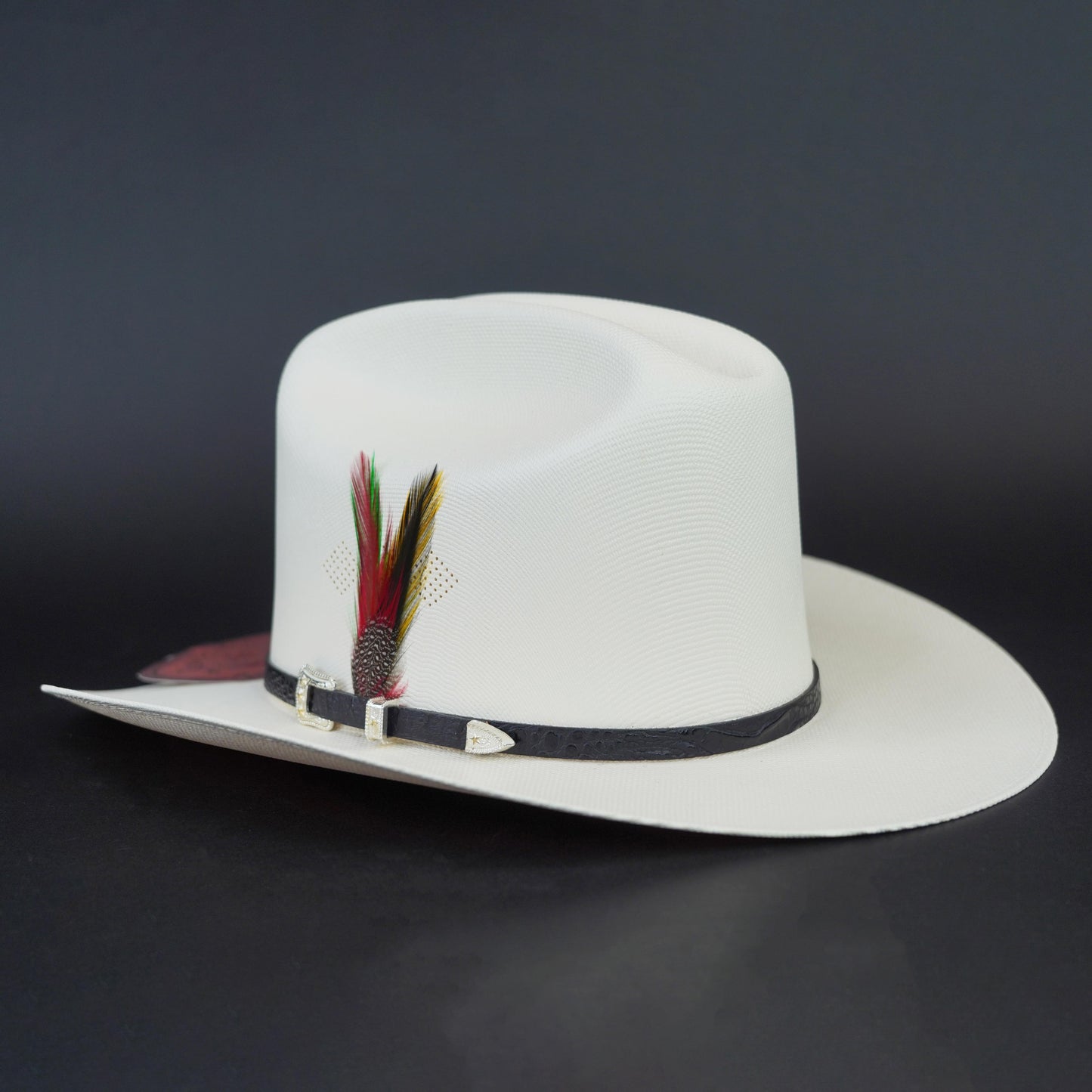 Tombstone Johnson 1000X Telar  Falda 3" Sombrero Tall Crown 4 3/4"