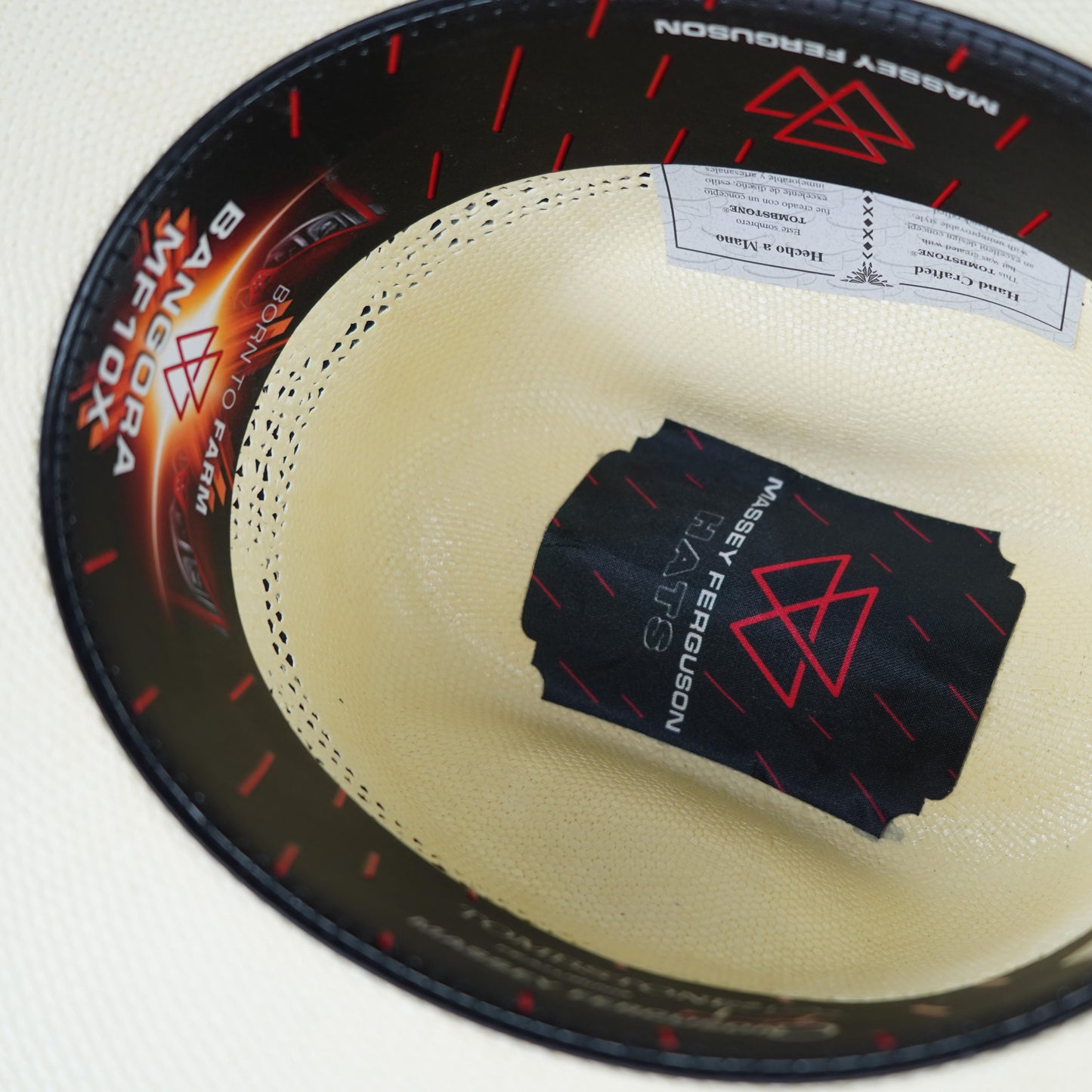 Tombstone Bangora Este Oeste Style 10x Straw Sombrero