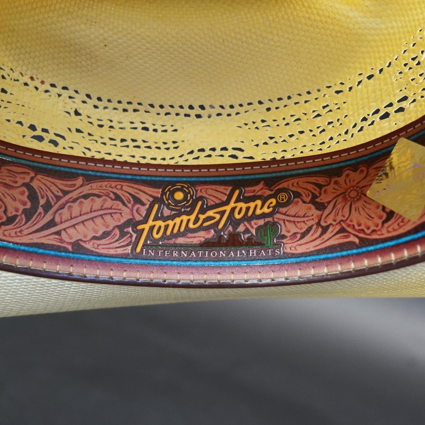 Tombstone Bangora Maverick Style 10x Straw Sombrero