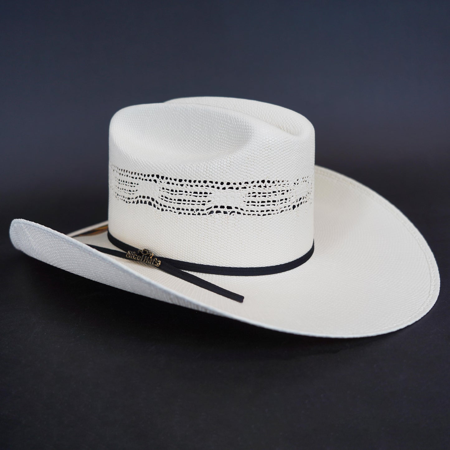 Nicol Bangora Mustang Style 100x Straw Sombrero Ribbon Style