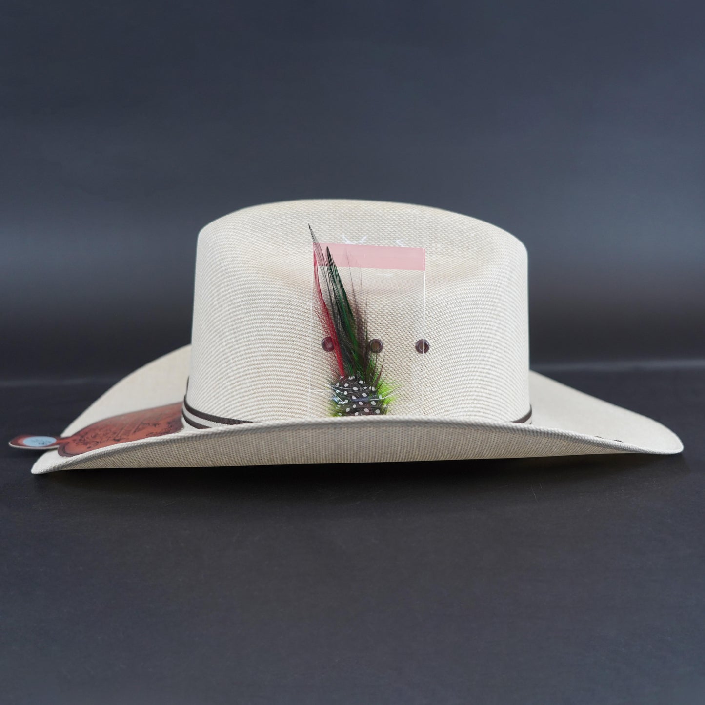 Tombstone Chaparral Telar Balibuntal Sombrero Brim 3.5" Short Crown 4.5"