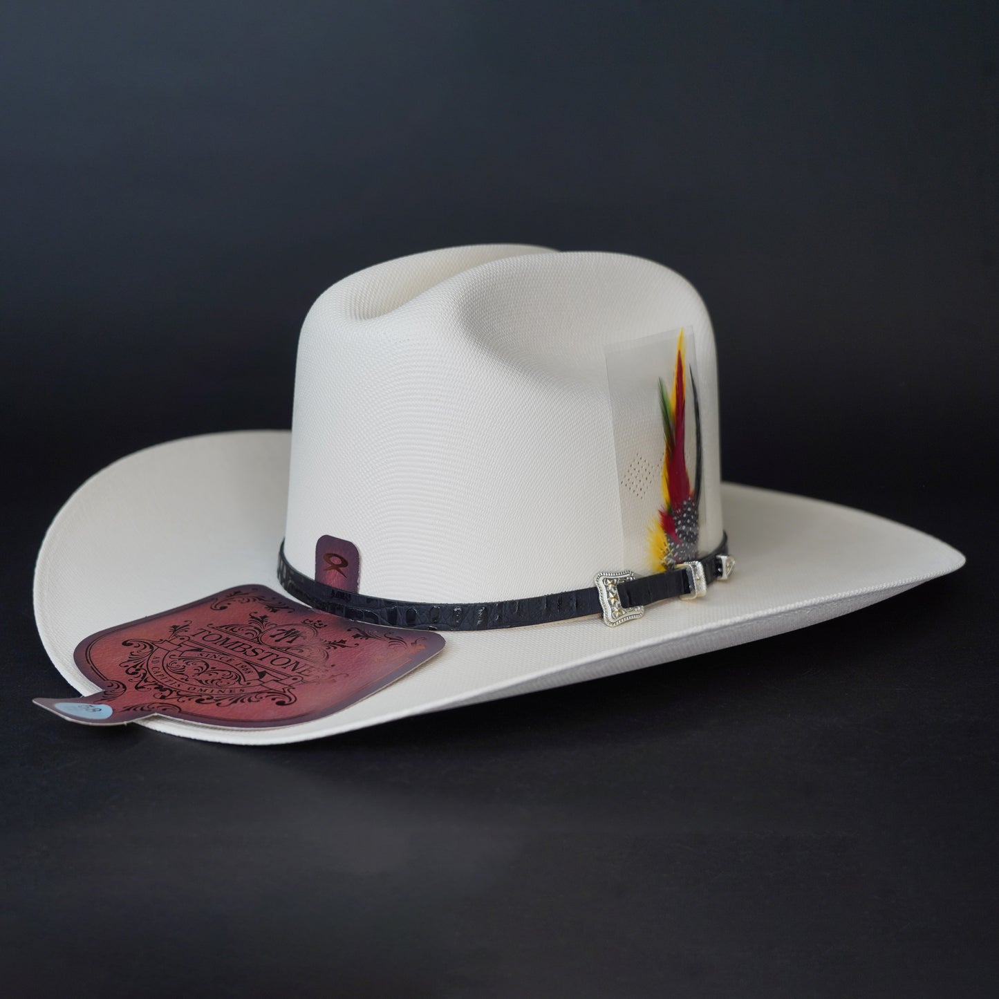 Tombstone Chaparral 1000X 4" Telar Sombrero Short Crown 4 1/2"