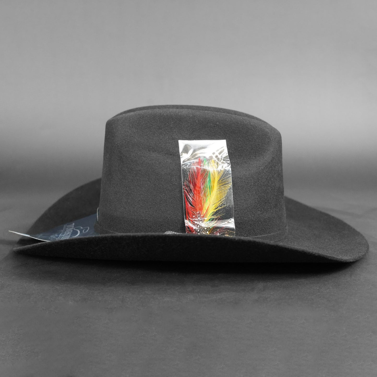 Tombstone Marlboro 20x Black Felt Texana 3.5" Brim 4 3/4" Tall Crown