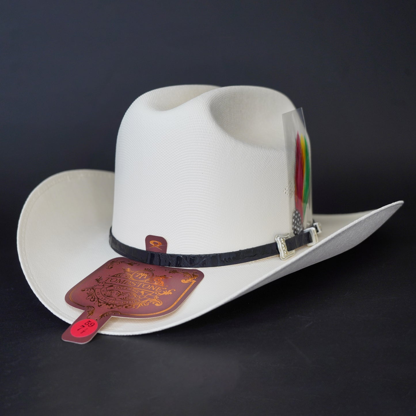 Tombstone Frontier 1000X 3.5" Telar Sombrero Crown 4 3/4"