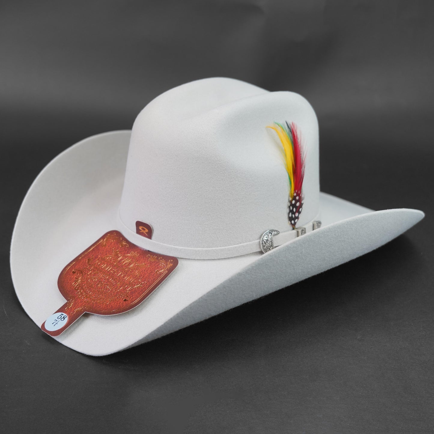 Tombstone Este Oeste Silver 20x Wool Felt Hat