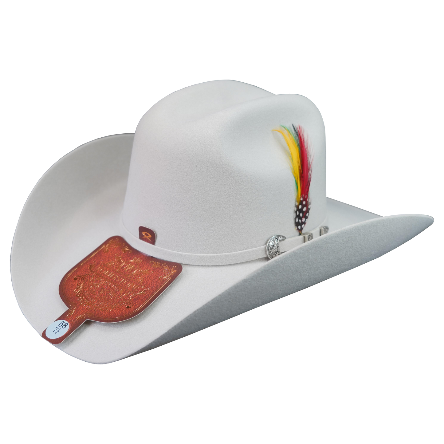 Tombstone Este Oeste Silver 20x Wool Felt Hat