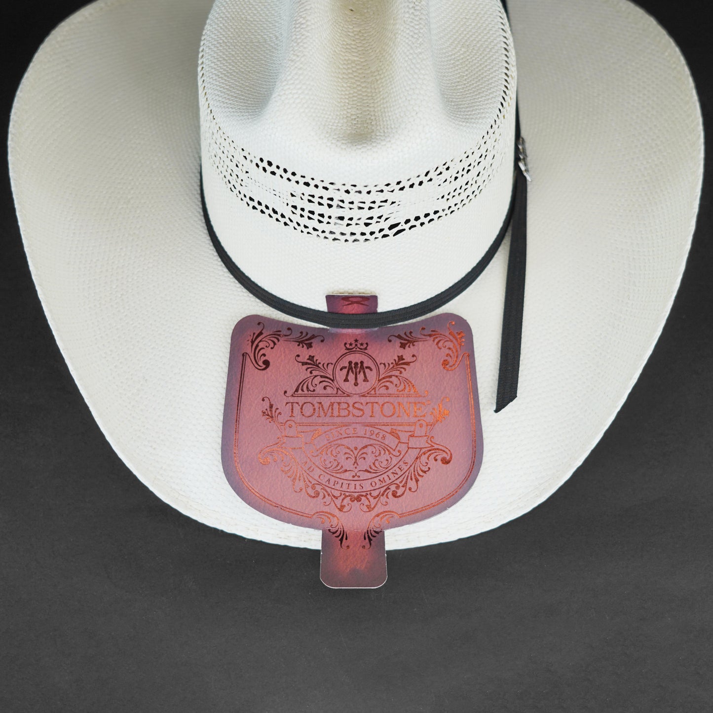Tombstone Bangora Roper 10x Style Straw Sombrero