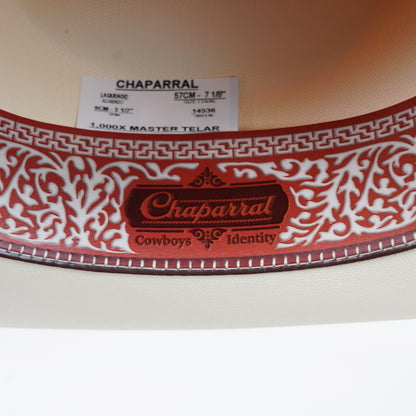 Tombstone Chapparal 1000X Telar Brim 3.5" Sombrero Short Crown 4 1/2"
