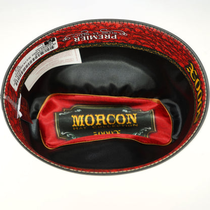 Morcon 5000X Chaparral Style Telar Brim 3.5" Cowboy Hat Sombrero Short Crown 4 1/2" Estilo Panter