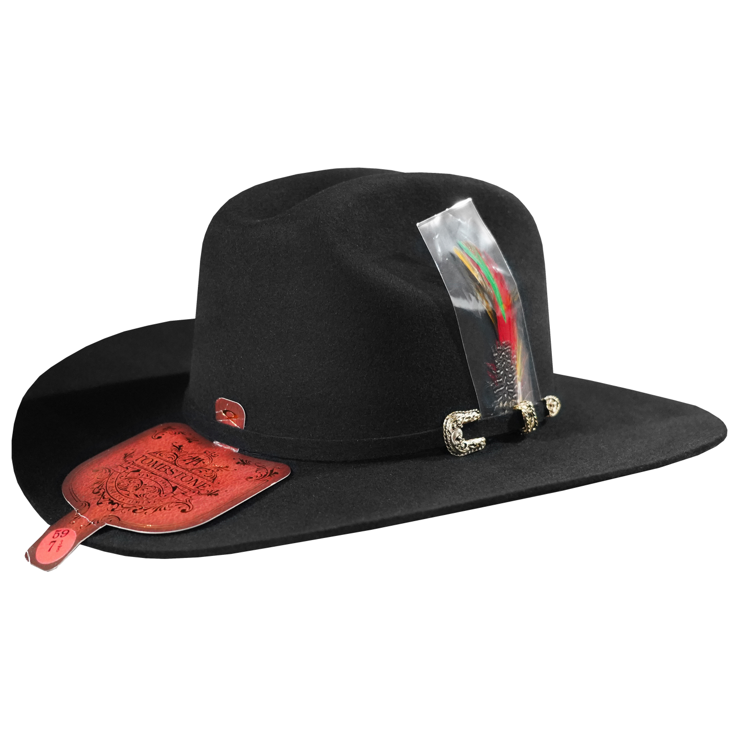 Tombstone Chaparral 20x Estrellas Wool Felt Short Crown Texana