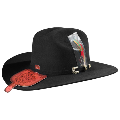 Tombstone Chaparral 20x Estrellas Wool Felt Short Crown Texana