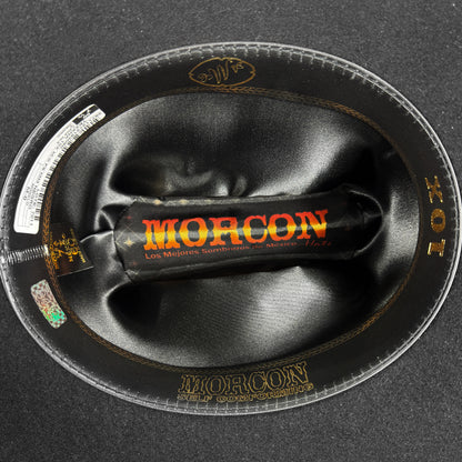 Morcon Chaparral Black Felt 10x Short Crown Texana