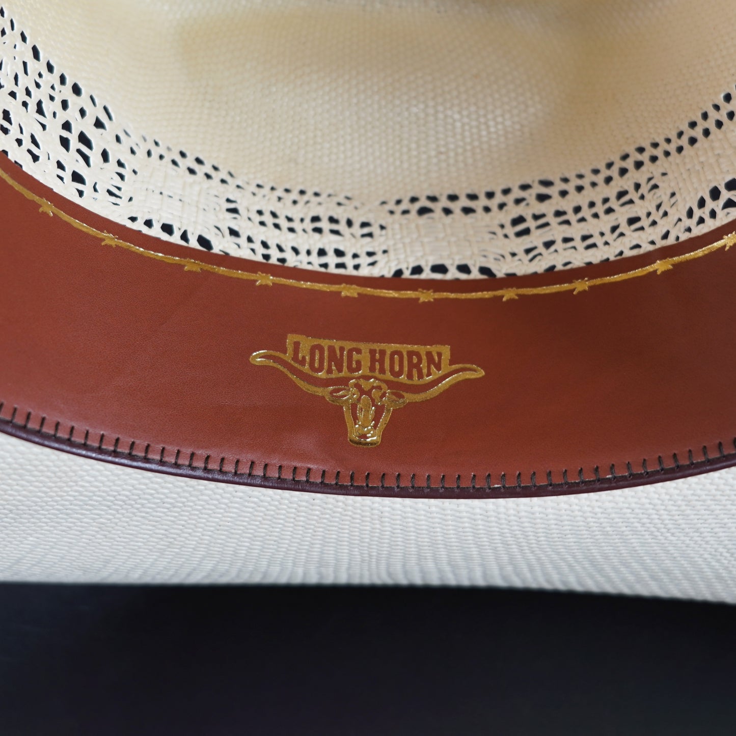 Tombstone Bangora Long Horn Style Straw Cowboy Hat Sombrero