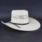 Tombstone Bangora Long Horn Style Straw Cowboy Hat Sombrero