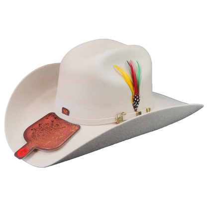 Tombstone Este Oeste 20x Beige Wool Felt Texana