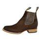 Men Imitation Cowhide Western Square Toe Chelsea Boot Square Toe