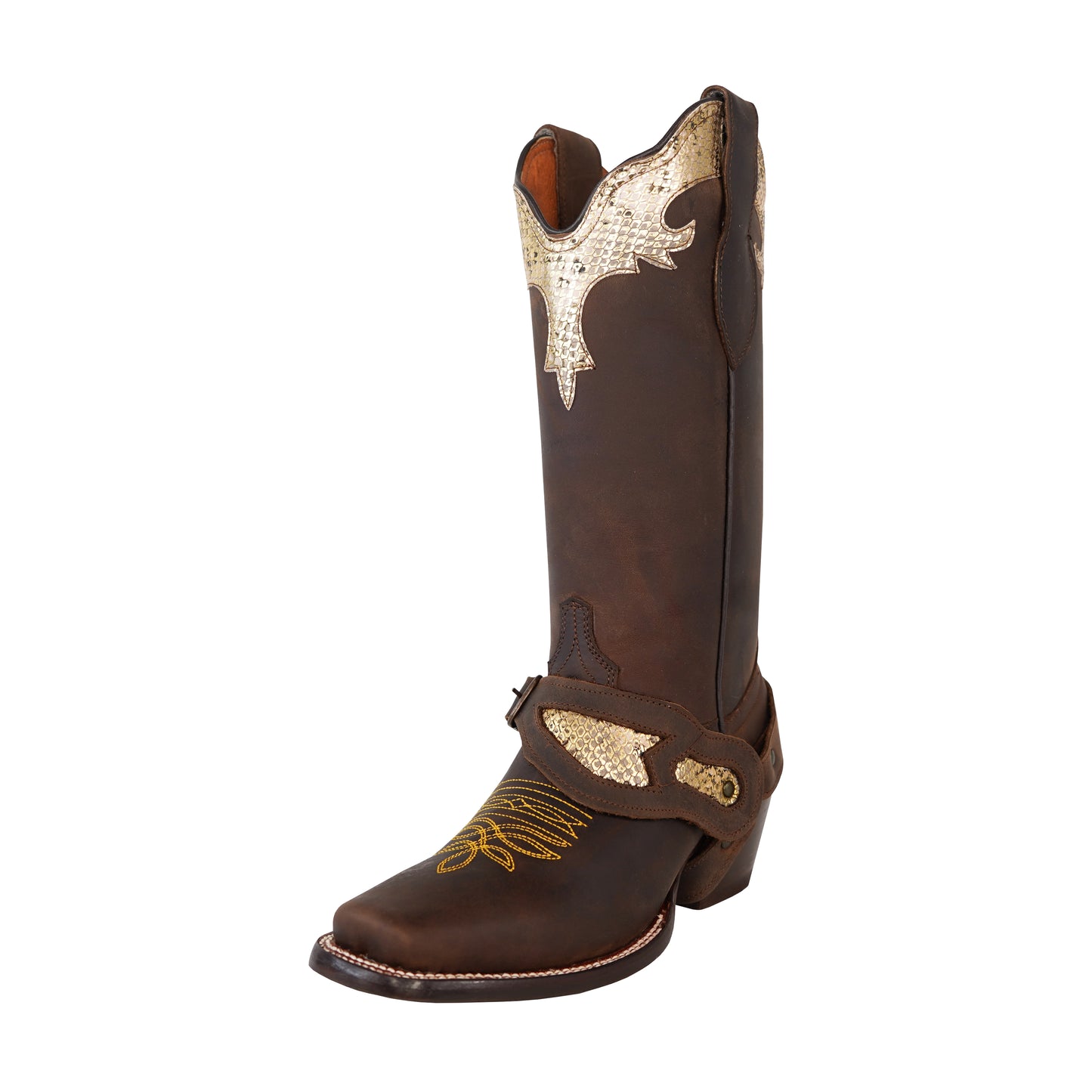 Brown Rodeo Style Women Boot