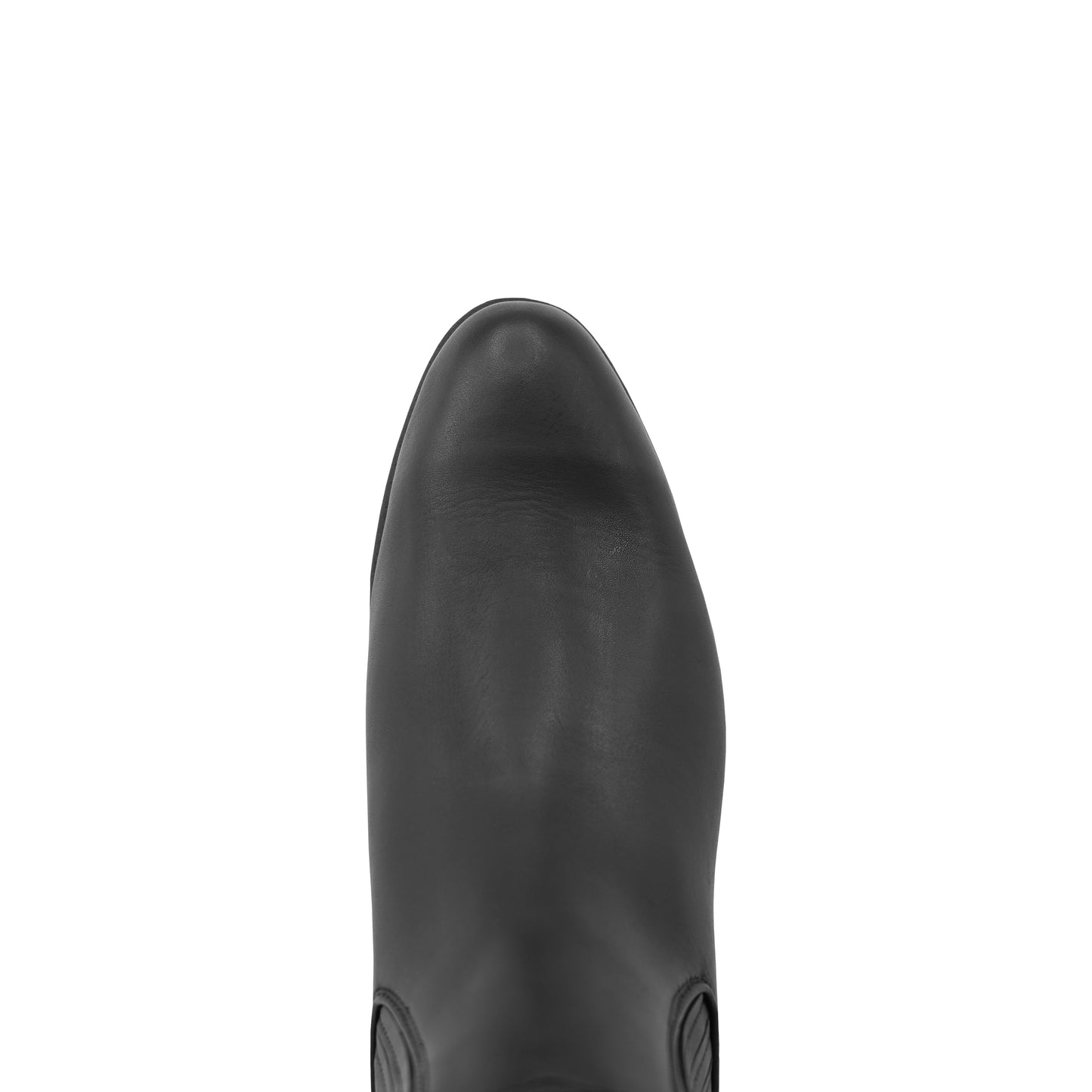 Black Leather Chelsea Boot